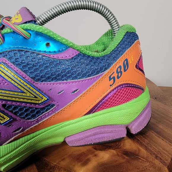 New Balance 580 Size 9 Limited V2 Rainbow Sneaker Running Shoe M580RR2 Athletic - Picture 14 of 17